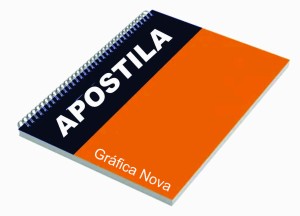 Apostilas Sulfite, A4 ou A5 Preto ou Colorido  Espiral ou Grampeado 